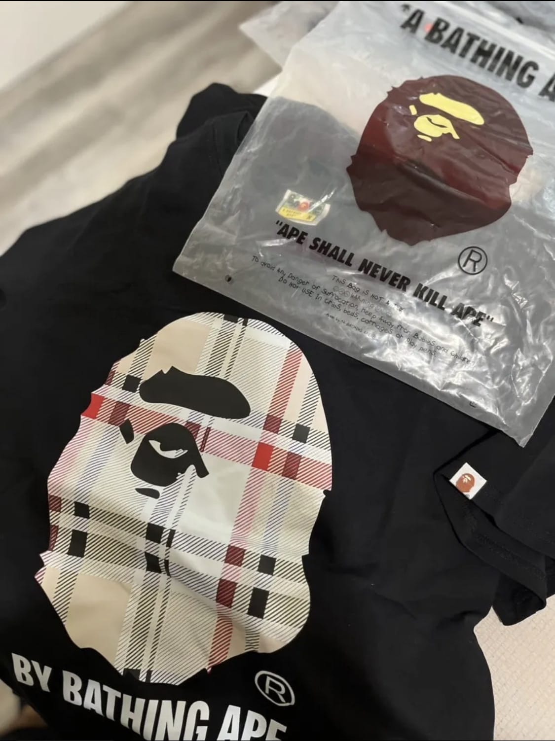 Black Bathing Ape Tee