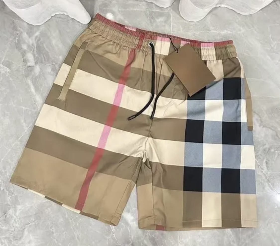 Burberry Check Swim Shorts
