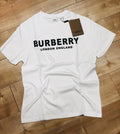 Burberry White Tee - London England