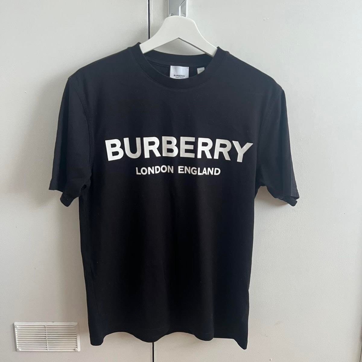 Burberry Black Tee - London England